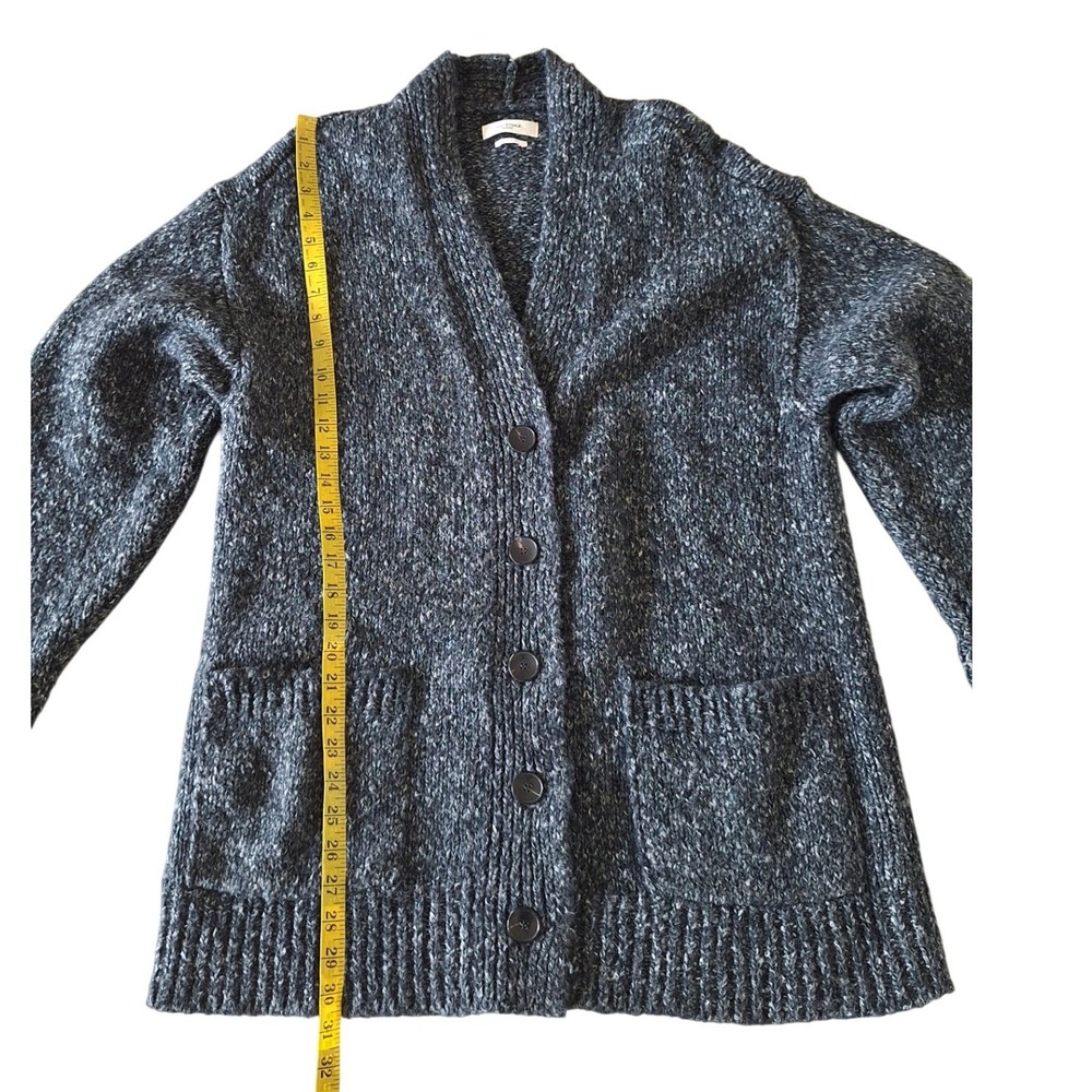 ISABEL MARANT ETOILE DGray Oversized V Neck Cardigan Green Sz 38 M/L - Picture 7 of 9